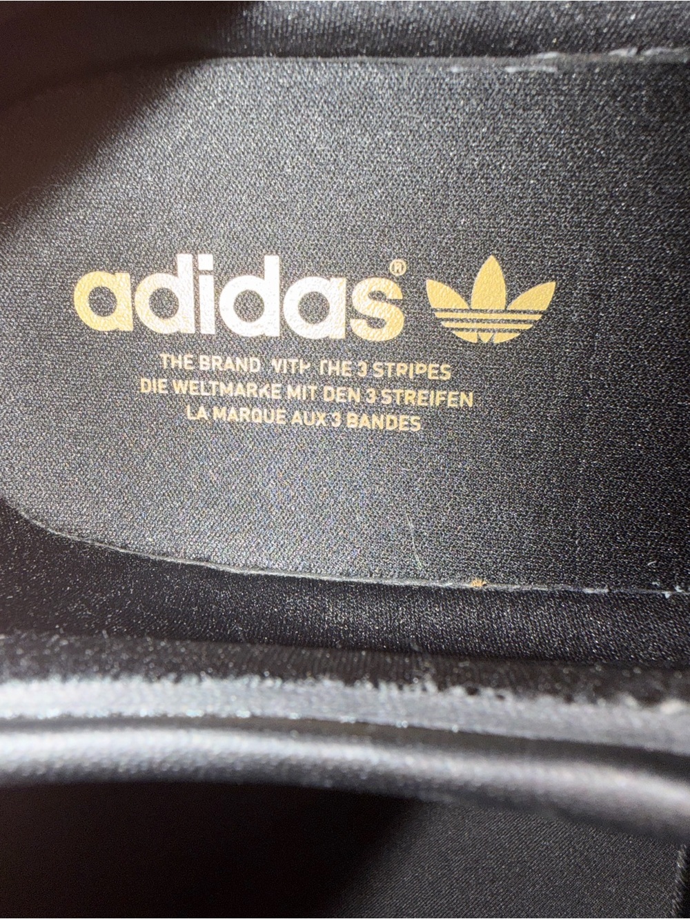 adidas snoop Black leather and Light Blue Low-Top Sneakers - Picture 10 of 10
